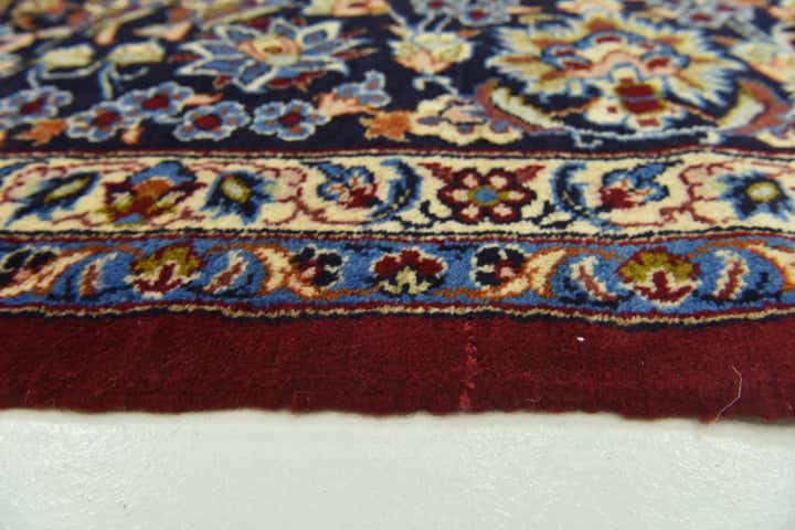 9' 8 x 14' 3 Hand Knotted Isfahan Persian Wool Rug