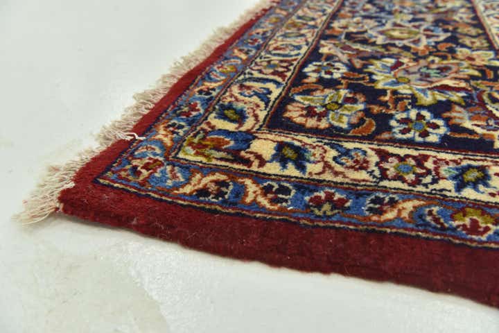 9' 8 x 14' 3 Hand Knotted Isfahan Persian Wool Rug
