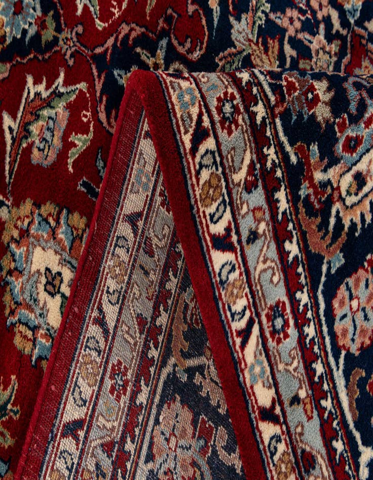Detail image of 8' 9 x 12' 1  Hand Knotted Isfahan Wool Rug