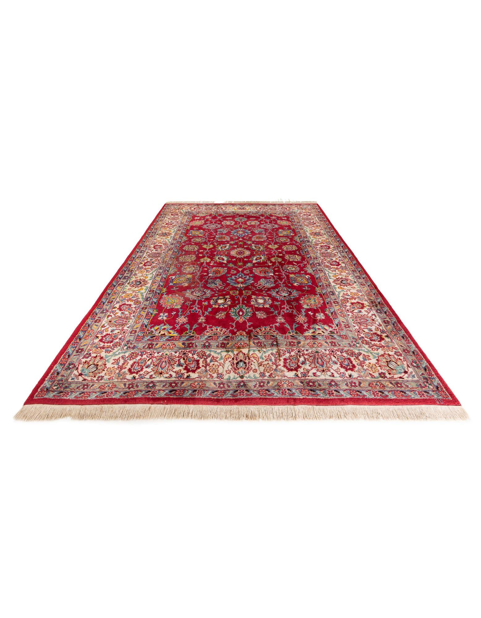 250cm x 350cm anudado a mano Isfahan Alfombra Lana