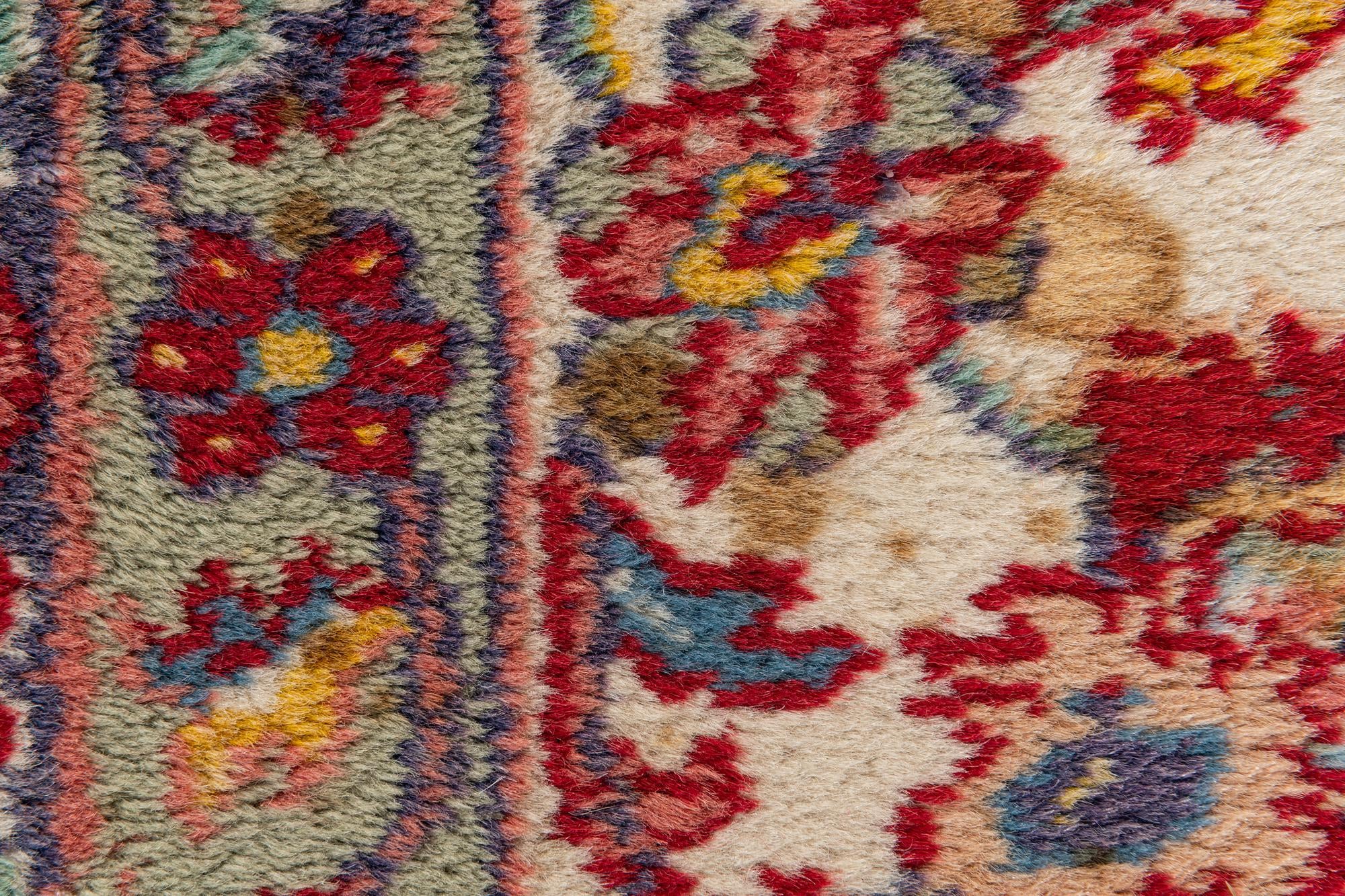 250cm x 350cm anudado a mano Isfahan Alfombra Lana