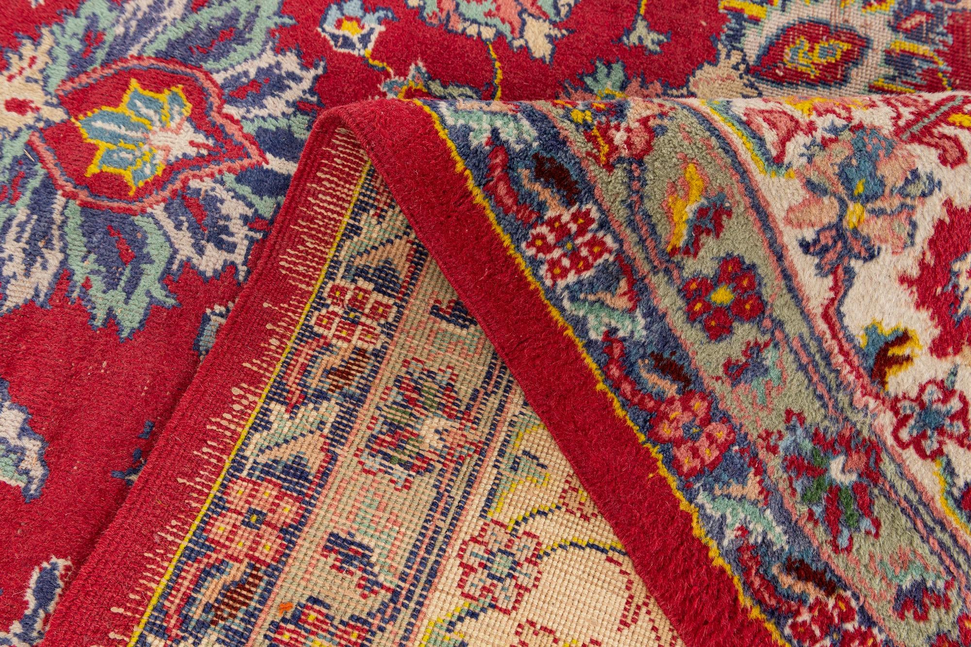 250cm x 350cm anudado a mano Isfahan Alfombra Lana