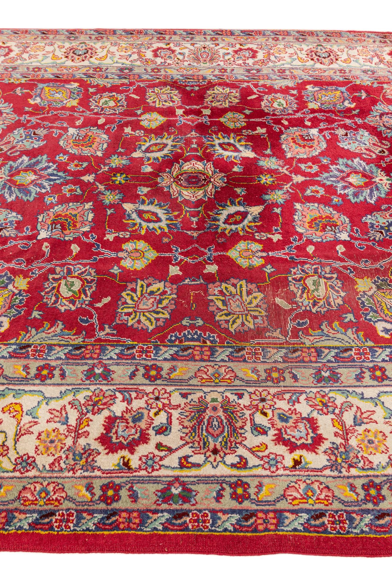250cm x 350cm anudado a mano Isfahan Alfombra Lana