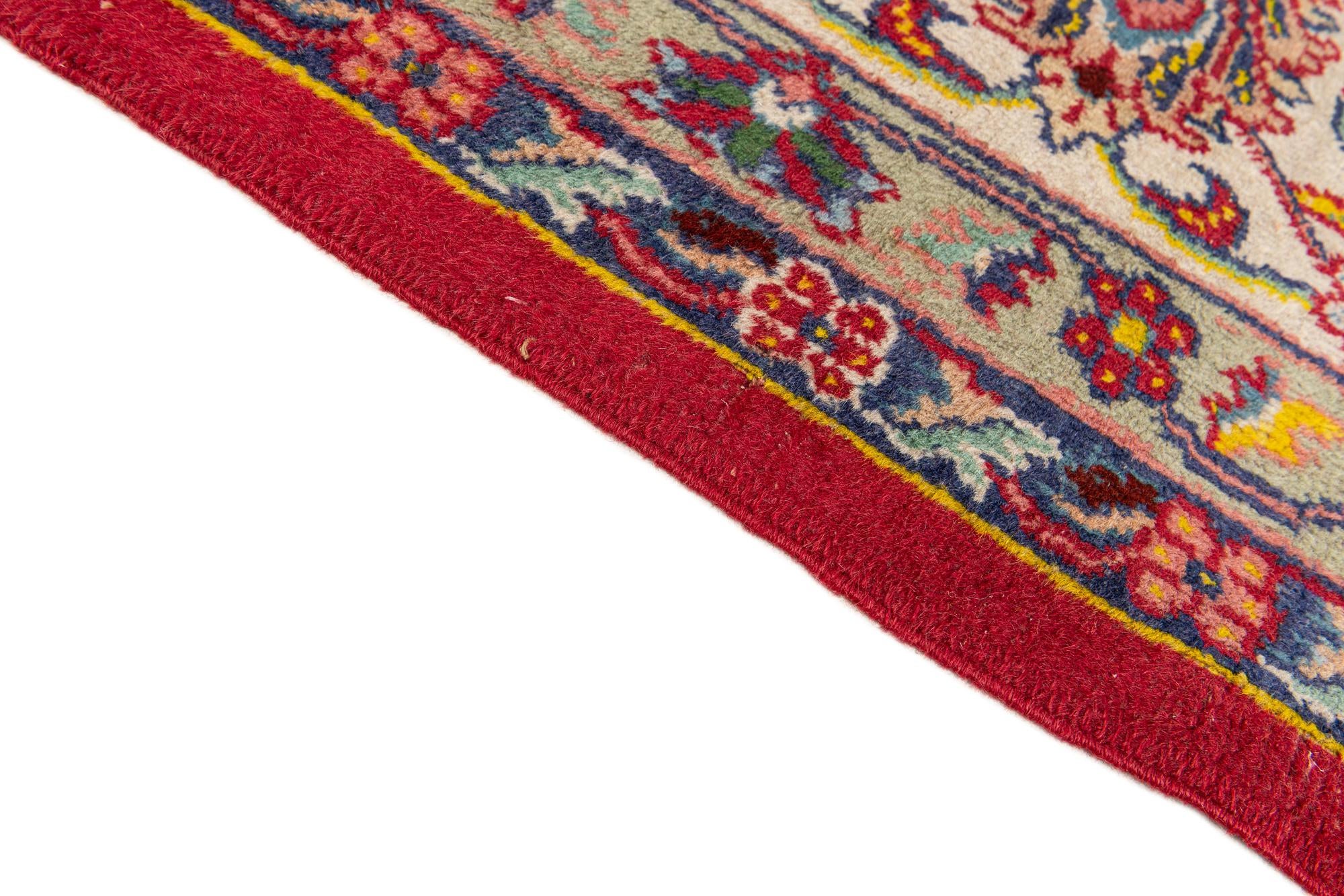 250cm x 350cm anudado a mano Isfahan Alfombra Lana