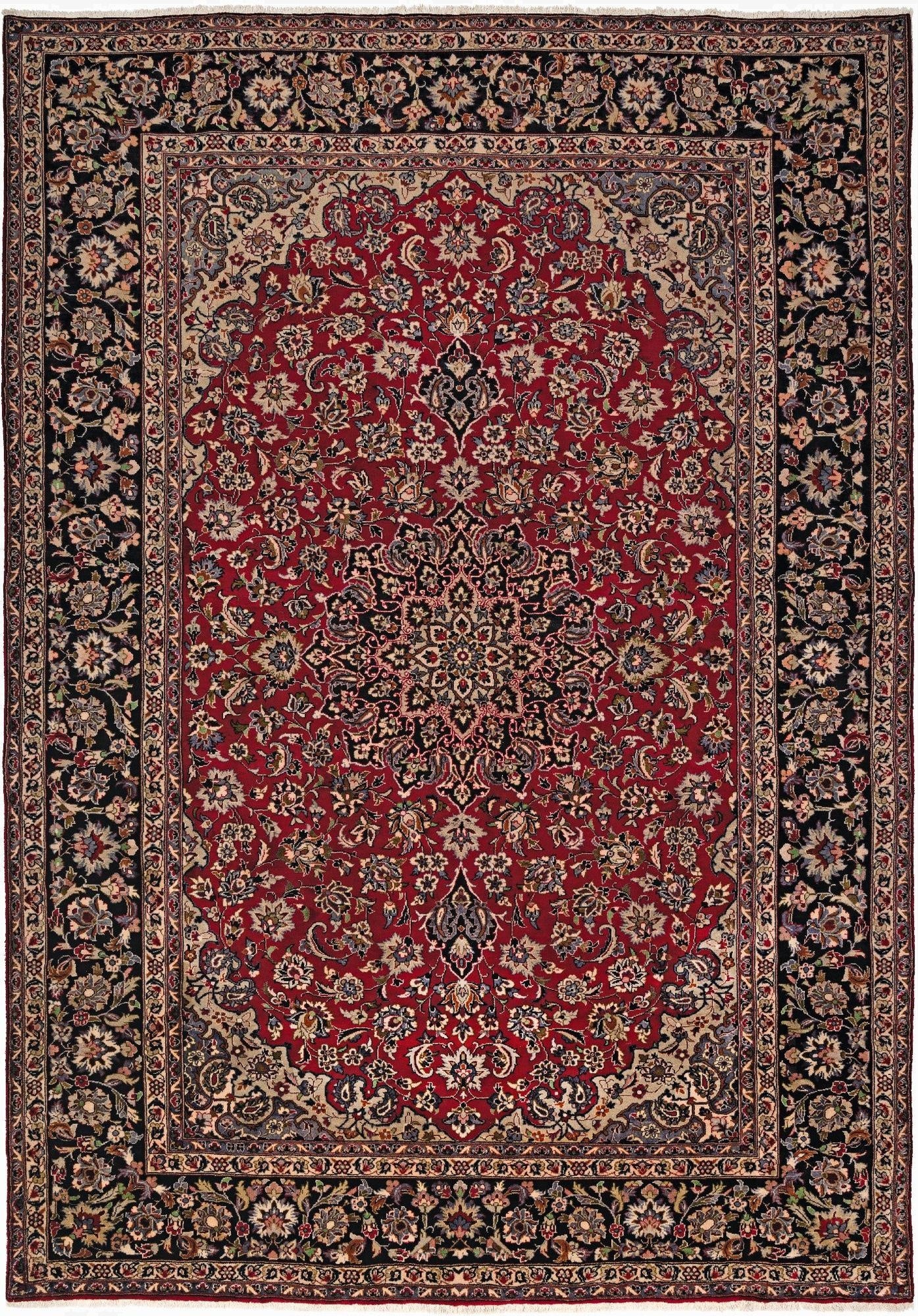 9' 6 x 13' 9 Isfahan Rug