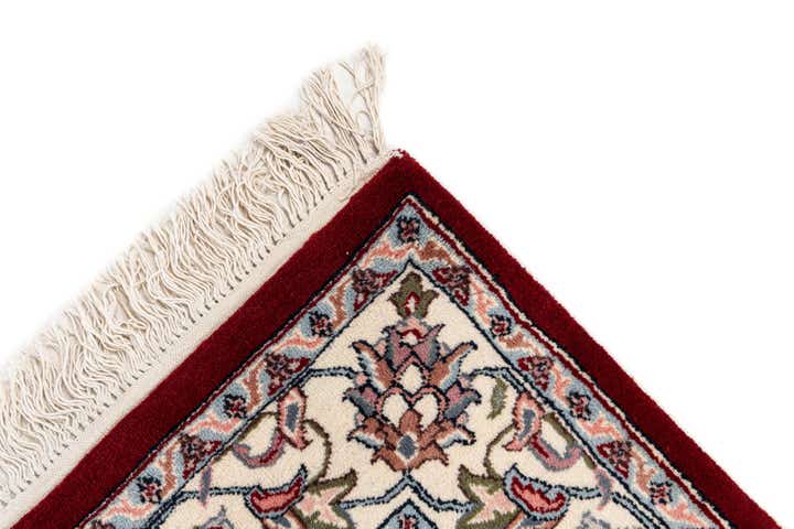 4' x 6' Hand Knotted Jaipur Agra Wool Rug