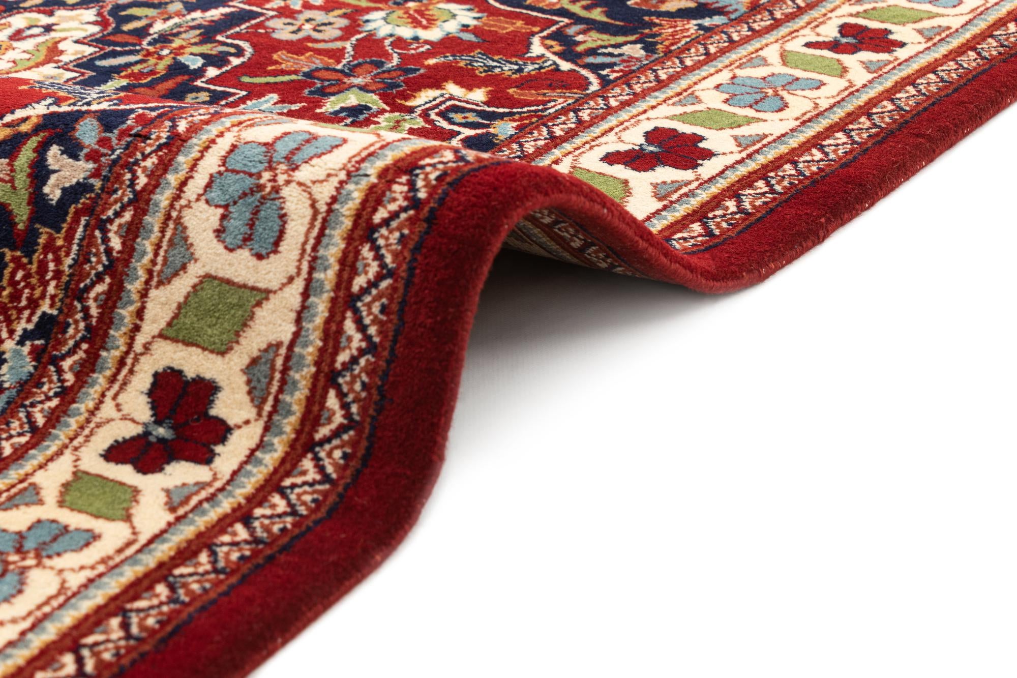 4' x 6' 2 Hand Knotted Jaipur Wool Rug