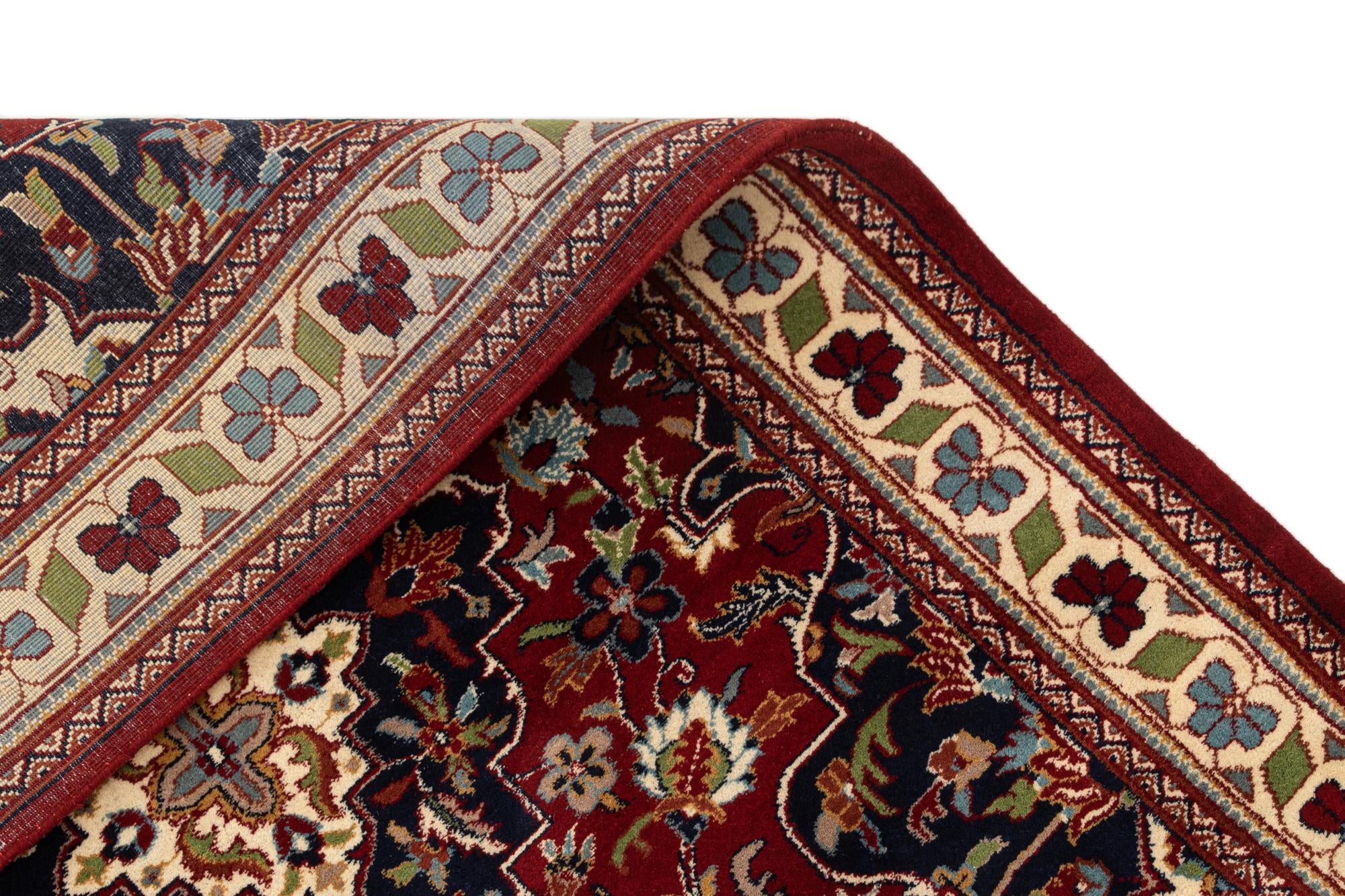 4' x 6' 2 Hand Knotted Jaipur Wool Rug