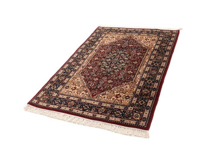 4' x 6' 2 Hand Knotted Jaipur Wool Rug