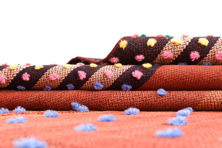 Detail image of 5' 4 x 8' Jajim Rug