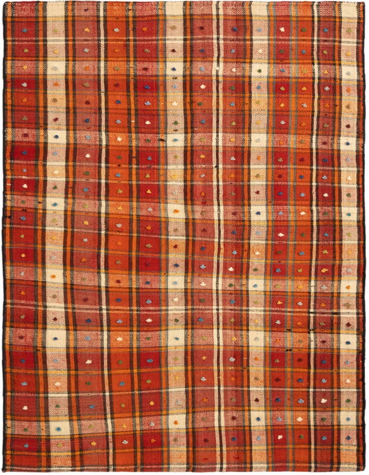 Detail image of 4' 3 x 7' 1 Jajim Rug
