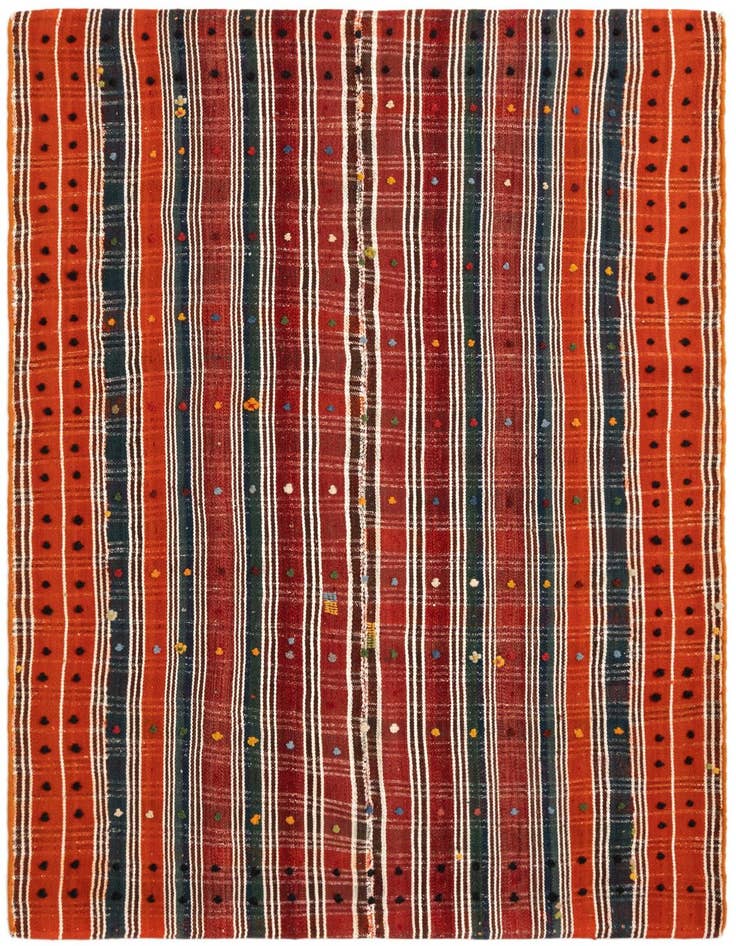 Detail image of 4' 7 x 5' 11 Jajim Rug