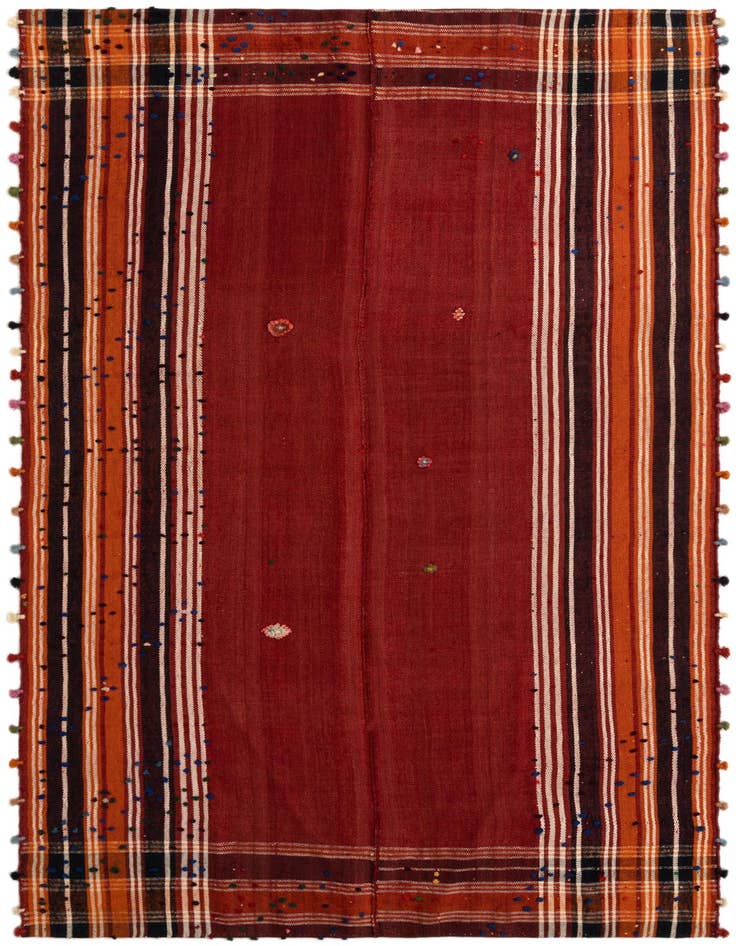 Detail image of 4' 10 x 8' 10 Jajim Rug