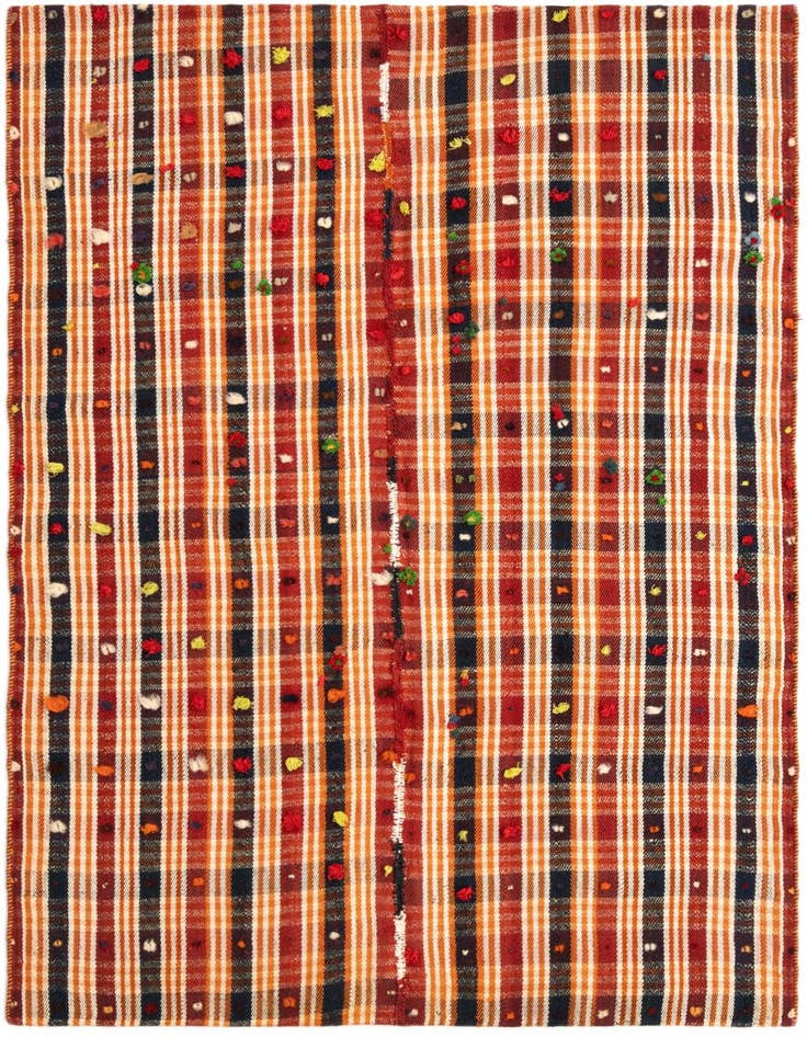 Detail image of 4' 5 x 6' 4 Jajim Rug