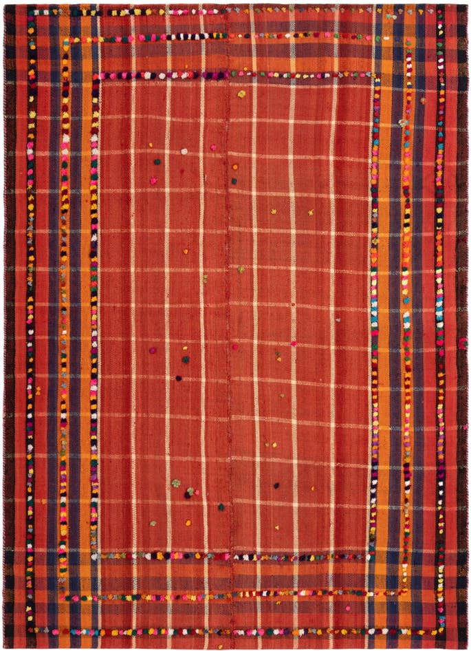 Detail image of 5' 4 x 7' 5 Jajim Rug
