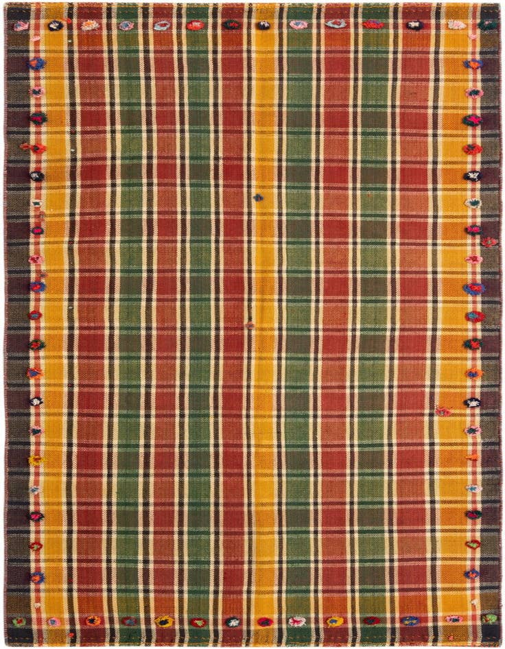 Detail image of 4' x 7' 9 Jajim Rug