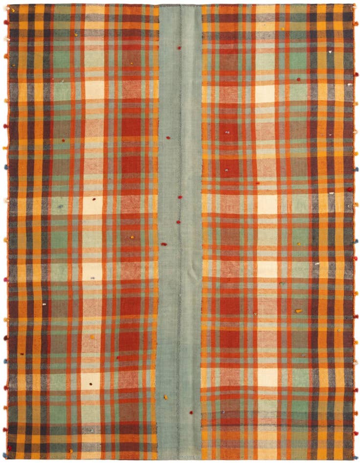 Detail image of 4' 5 x 6' 6 Jajim Rug
