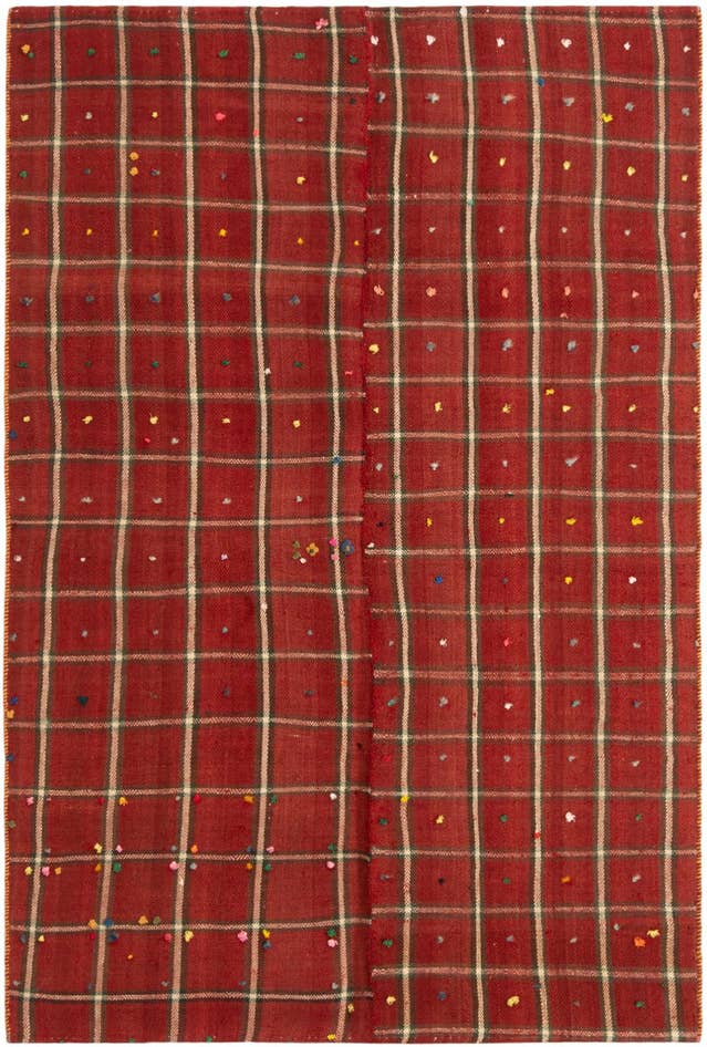 Detail image of 4' 4 x 6' 8 Jajim Rug