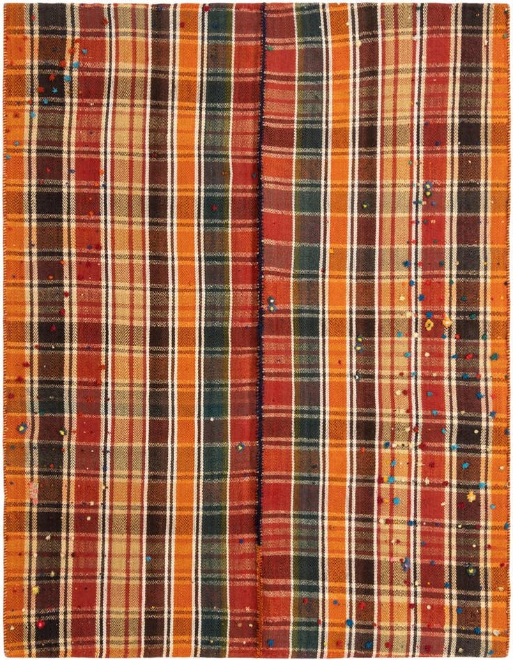 Detail image of 4' 9 x 5' 10 Jajim Rug