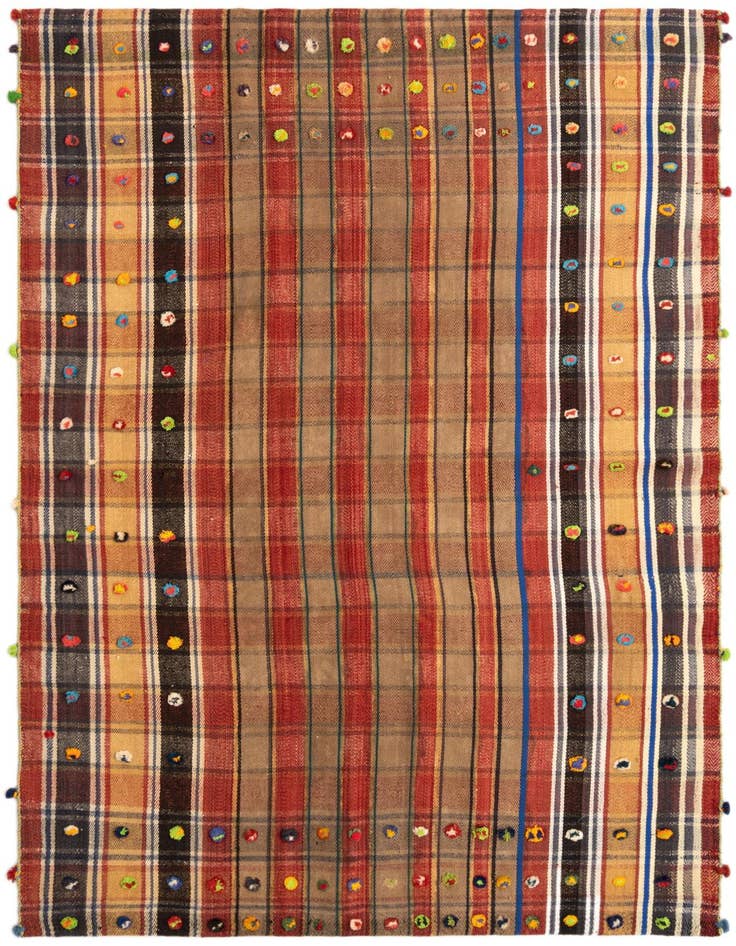 Detail image of 4' 11 x 6' 11 Jajim Rug