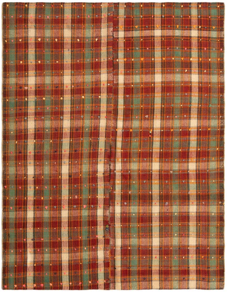 Detail image of 5' 7 x 6' 10 Jajim Rug