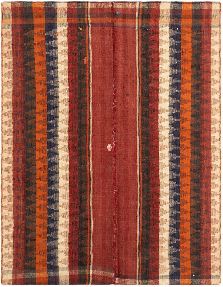 Detail image of 4' 3 x 6' 7 Jajim Rug