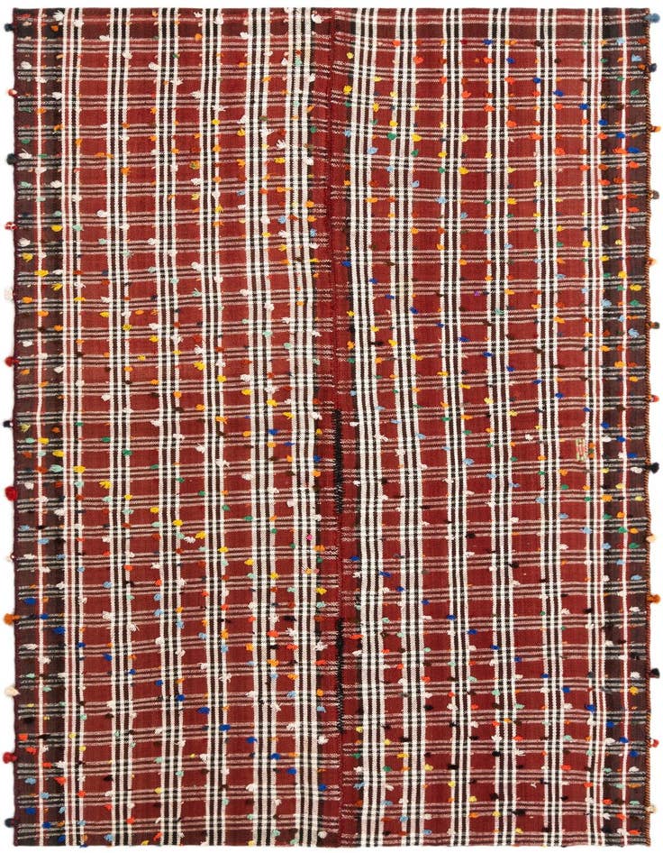 Detail image of 4' 5 x 7' 3 Jajim Rug