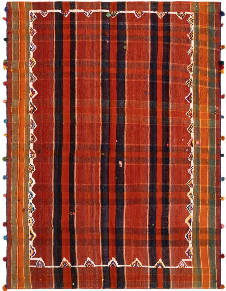 Detail image of 5' 2 x 7' 6 Jajim Rug