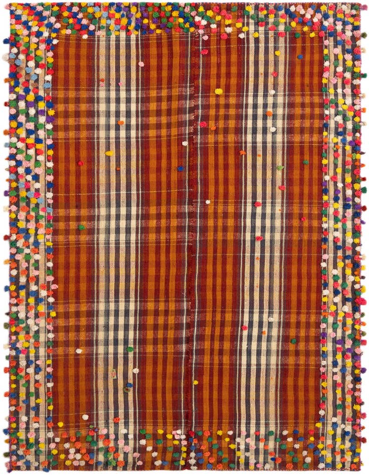 Detail image of 4' 11 x 7' 8 Jajim Rug