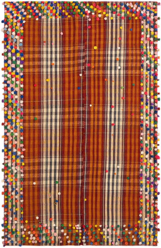 Detail image of 4' 11 x 7' 8 Jajim Rug