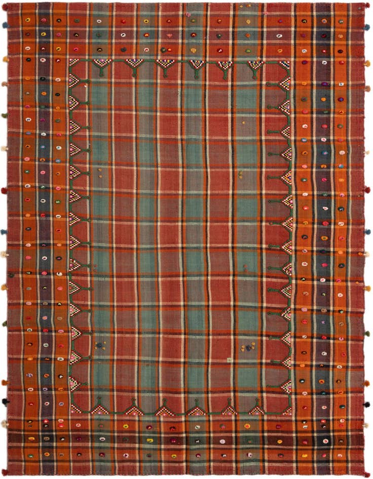 Detail image of 5' 4 x 8' 2 Jajim Rug