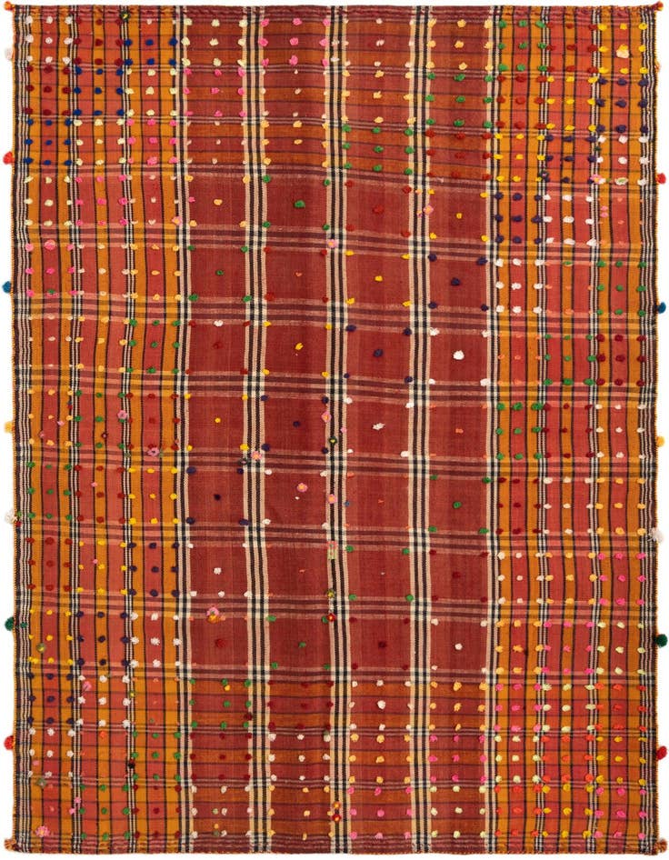 Detail image of 5' x 7' 3 Jajim Rug