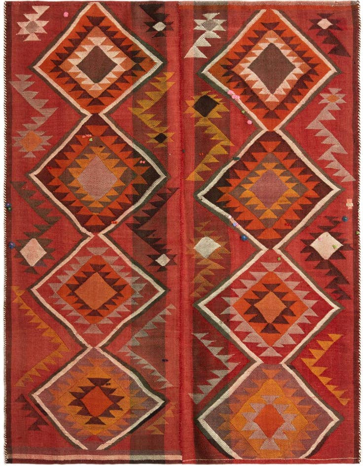 Detail image of 4' 11 x 6' 9 Jajim Rug