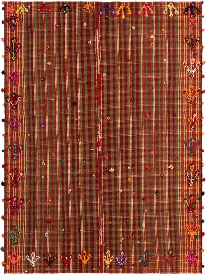 Detail image of 5' 6 x 7' 9 Jajim Rug