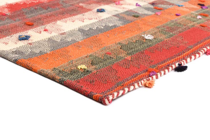 Detail image of 4' 6 x 7' 2 Jajim Rug