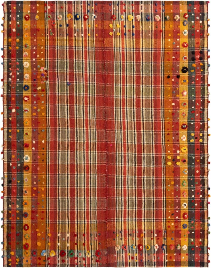 Detail image of 5' 5 x 7' 1 Jajim Rug