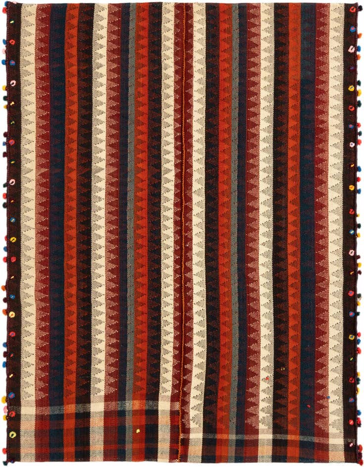 Detail image of 4' 11 x 6' 5 Jajim Rug