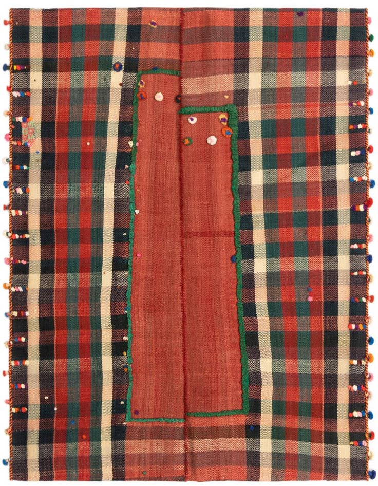 Detail image of 4' x 4' 11 Jajim Rug