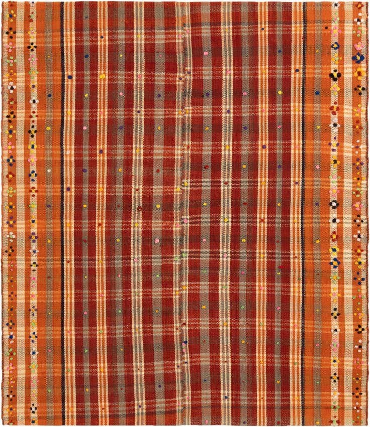 Detail image of 5' 5 x 6' 3 Jajim Rug