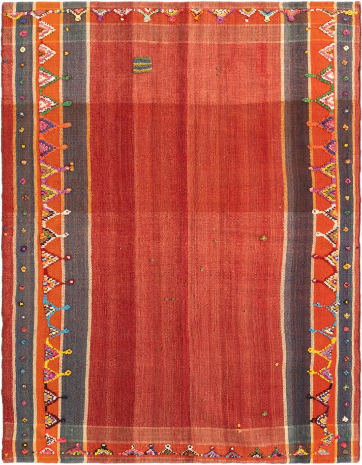 Detail image of 4' 10 x 7' 3 Jajim Rug