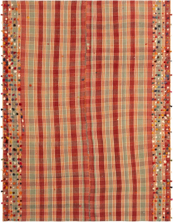 Detail image of 4' 9 x 6' 11 Jajim Rug