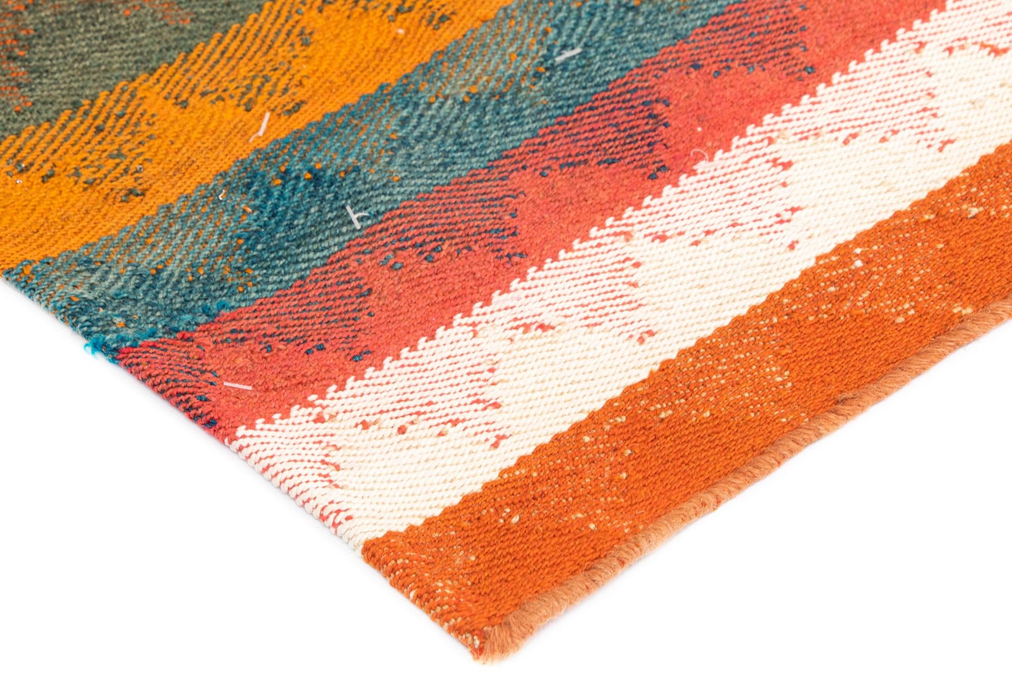 4' 10 x 6' Jajim Wool Rug