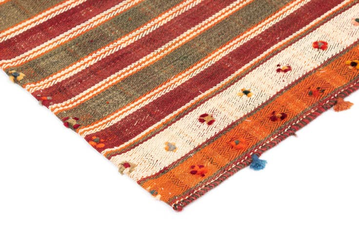 Detail image of 4' 9 x 6' 3 Jajim Wool Rug