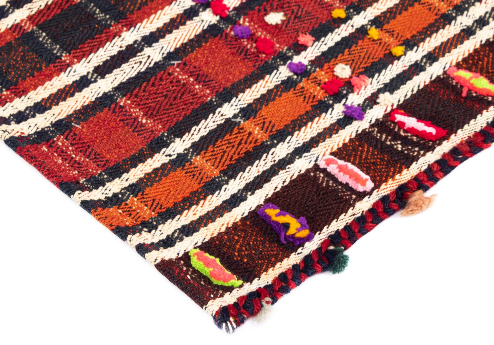 4' 10 x 7' Jajim Wool Rug