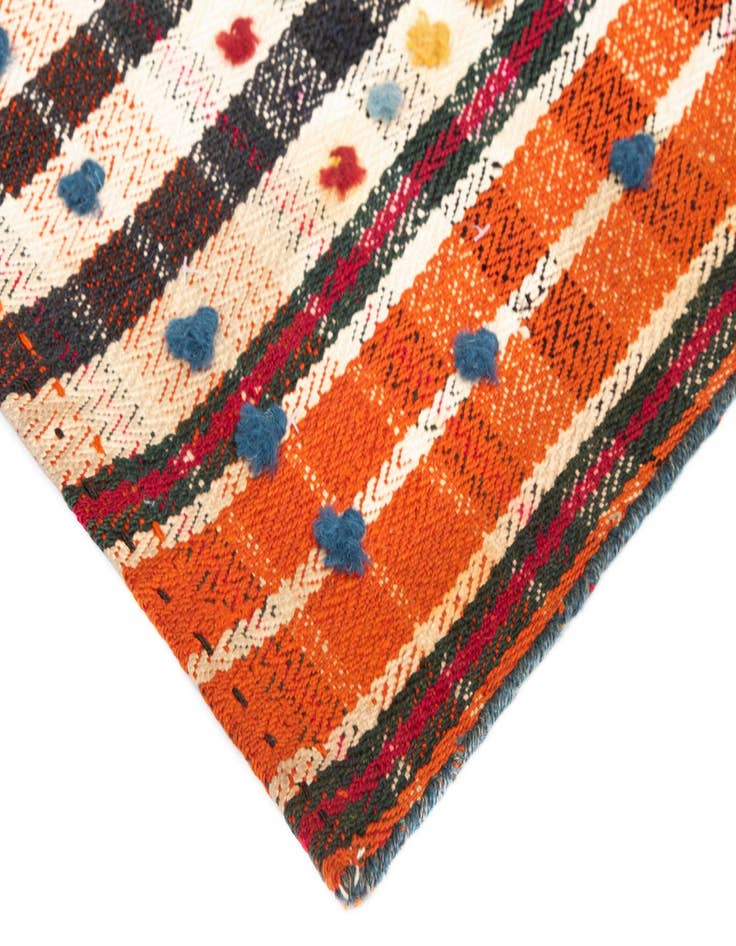 Detail image of 4' 9 x 7' 3 Jajim Wool Rug