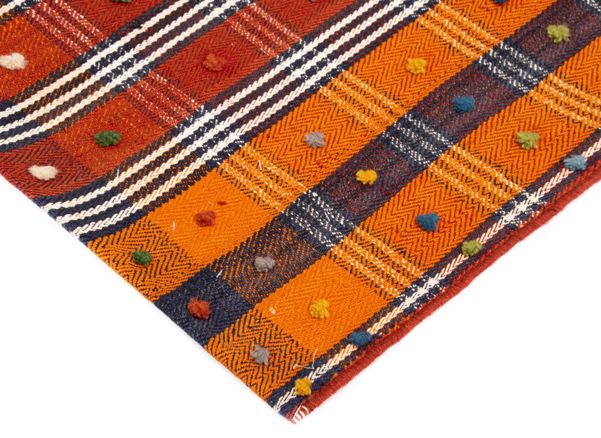 4' 9 x 7' 3 Jajim Wool Rug