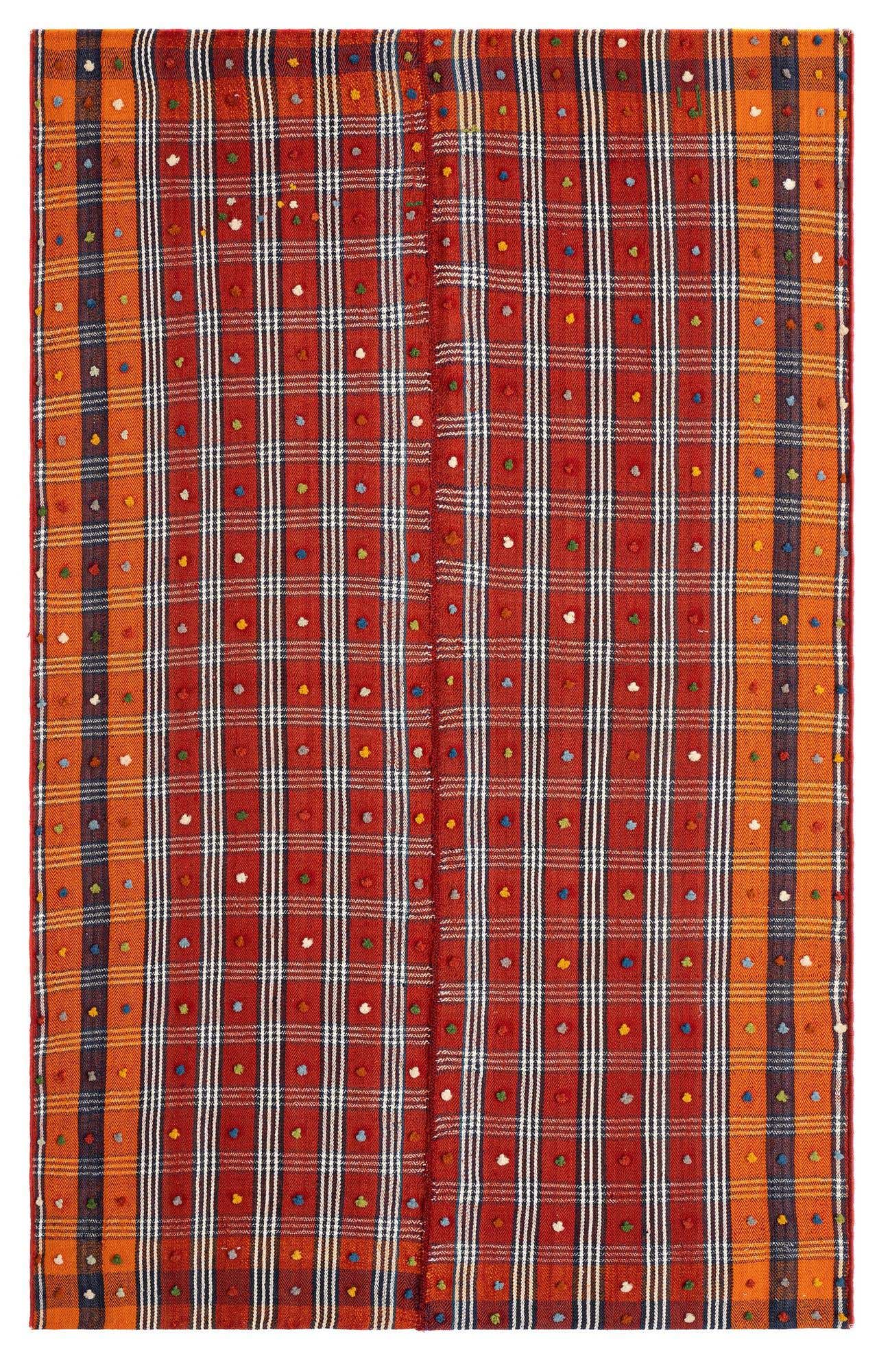 4' 9 x 7' 3 Jajim Wool Rug