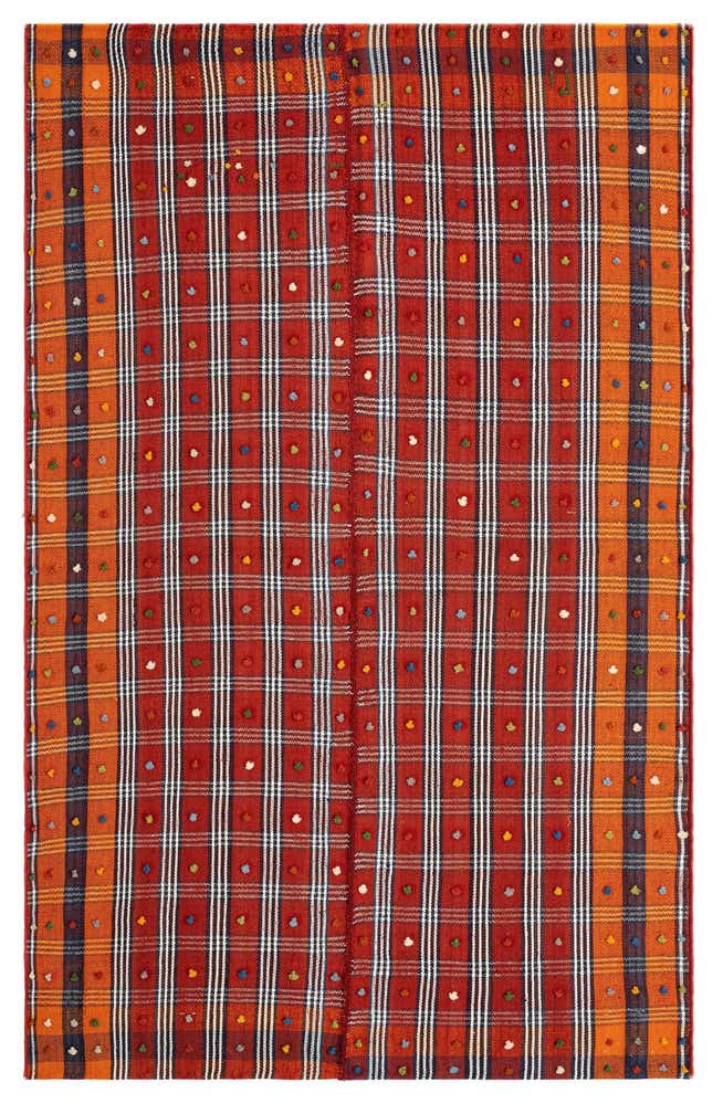 4' 9 x 7' 3 Jajim Wool Rug