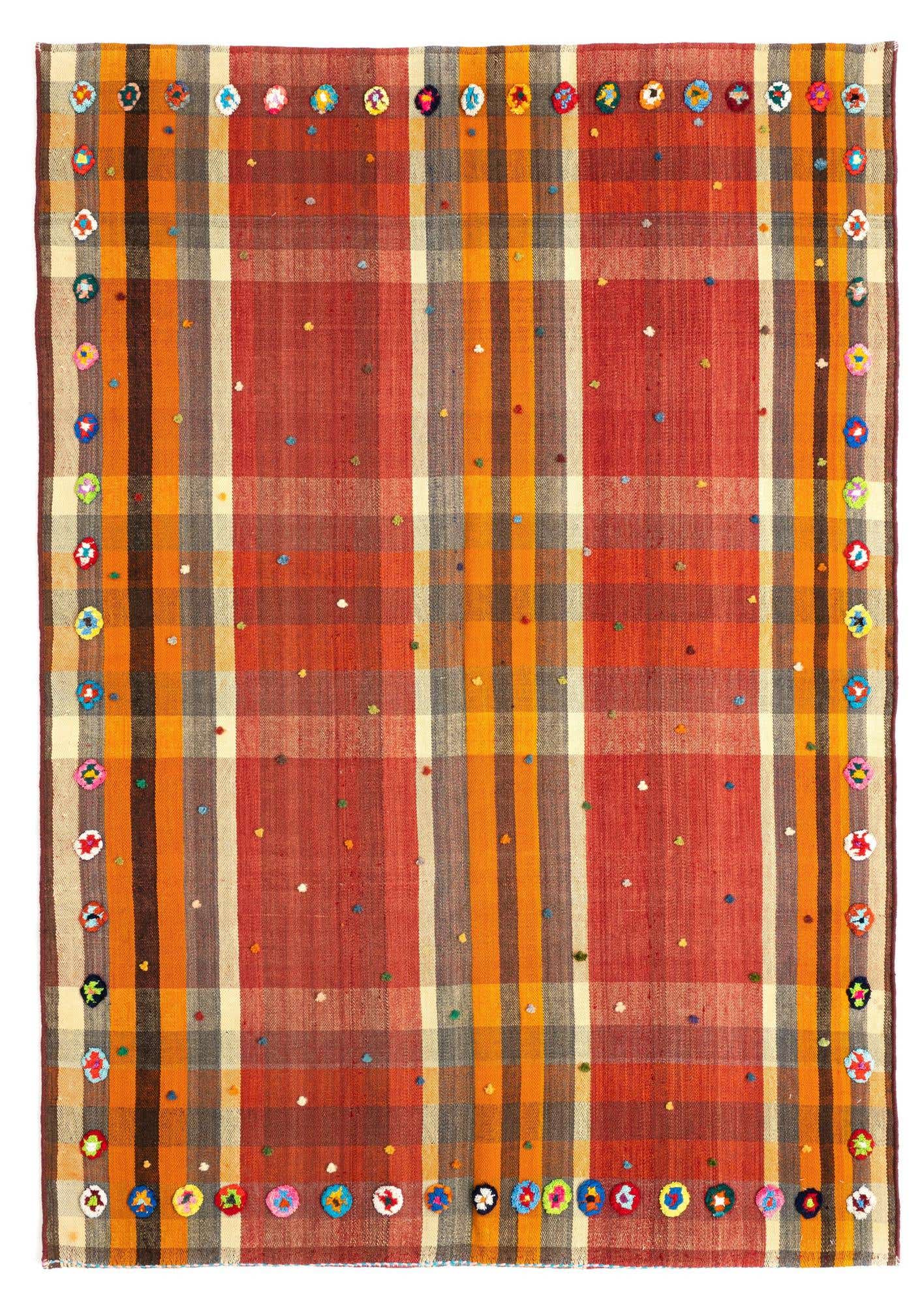 4' 10 x 7' 1 Jajim Wool Rug