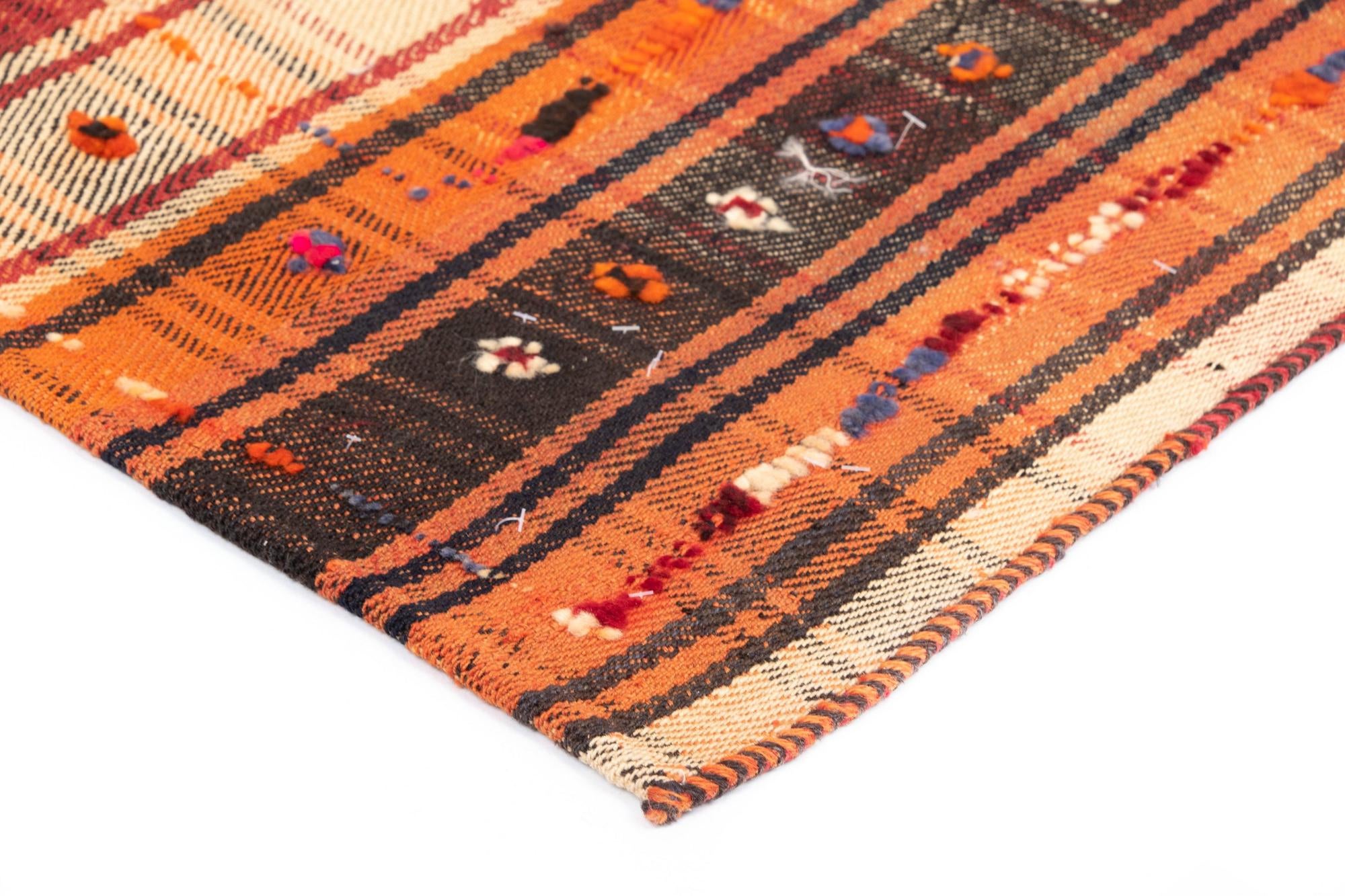 4' 11 x 7' Jajim Wool Rug